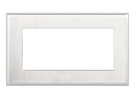 Рамка для панели управления двойная 232D нержавеющая сталь | 4911002550 | Световые Технологии