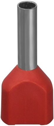 Наконечник 61 039 NET-E2-1.0-8-B50 НШВИ2, крас.2 провода (50шт/упак) |61039 |Navigator