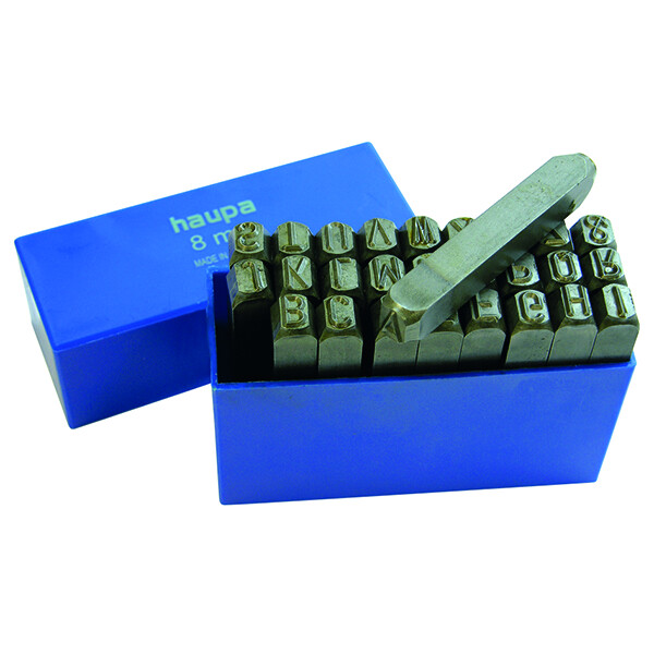 Буквы штамповочные 4 мм | 130209 | Haupa