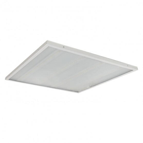 Панель светодиодная ДУО-4101-Z 36Вт 4000К призма 595х595 EKF Basic | LPL-4101-Z-36-4000 | EKF