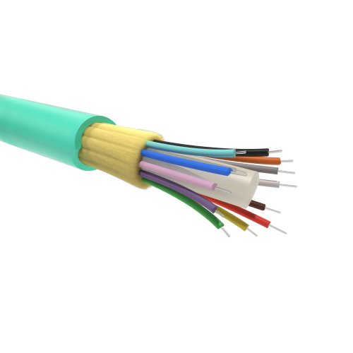 Кабель волоконно-оптический DT ОМ3,50/125 мкм,8 волокон в плотном буферном покрытии | RNDTIN5038LSAQ | DKC