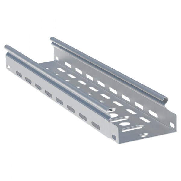 Лоток перфорированный металлический 35х50х3000-0,7мм (24 м) | L355001 | EKF