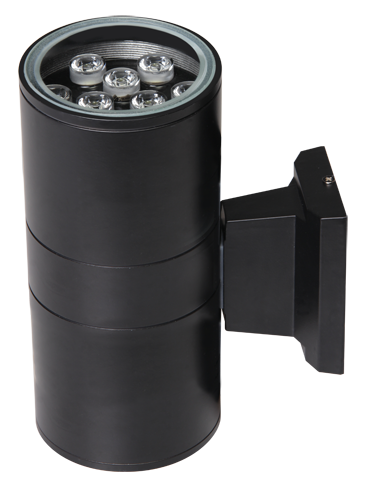Светильник светодиодный архитектурный ДБУ PWL-245110/24D 2x12w 6500K GR фасадный| .5015128 | Jazzway