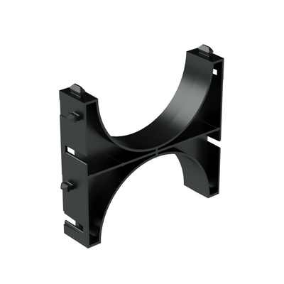 Держатель расстояния (кластер) для двустенных труб, д.90мм, одинарный | 025901 | DKC