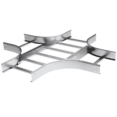 X-ответвитель 50х400 R-600, цинк-ламель | LX5604ZL | DKC