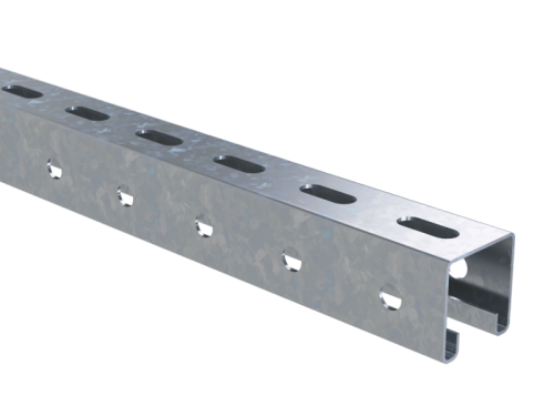 С-образный профиль 41x41, L800, толщ.1,5 мм, INOX 304 | IBPL41080C | DKC