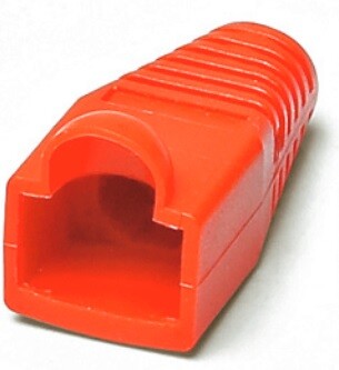 Колпачок изолирующий BOOT-RD-10 для разъемов RJ-45, красный (10 шт.) | 251956 | Hyperline