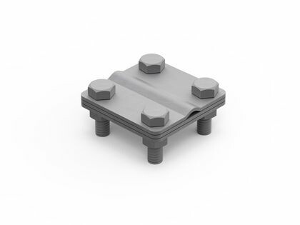 Соединитель пруток - полоса 57х80 мм | NG3101 | DKC