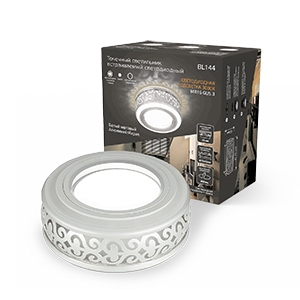 Светильник точечный встраиваемый Backlight BL144 Кругл.Gu5.3, 3W, LED 3000K 1/40 белый матовый | BL144 | Gauss