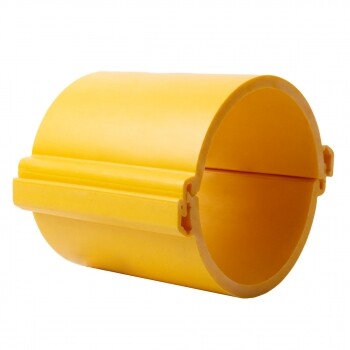 Труба гладкая разборная ПНД 160 мм (750Н), желтая PROxima | tr-hdpe-160-750-yellow | EKF