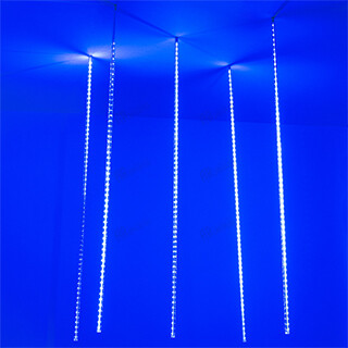 Светодиодная гирлянда ARD-ICEFALL-CLASSIC-D12-1000-5PCS-CLEAR-120LED-LIVE BLUE (230V, 11W) | 026053 | Arlight