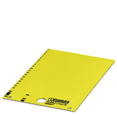 Пластиковая табличка US-EMLP (17X7) YE | 0828877 | Phoenix Contact