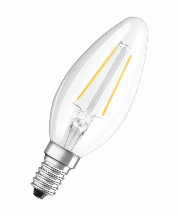 Лампа светодиодная LEDPCLB25 2,5W/827 230V FIL E1410X1 | 4058075287648 | OSRAM