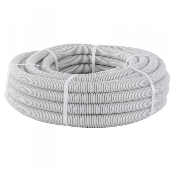 Труба гофр. ПВХ Plast с зондом d25мм (10м.) EKF PROxima | tg-z-25-10m | EKF
