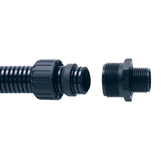 Фитинг ASF10/M16/A/BL, прямой, полиамид 66, черный, резьба M16, d10, 10 шт. в пачке | 7TCA296000R1576 | ABB