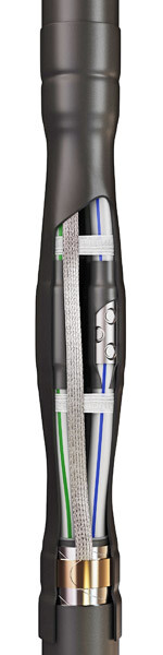 Муфта соединительная 4ПСТ-1-16/25-Б с болт. наконечниками | 60354 | КВТ