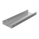 Лоток неперфорированный 600х80х3000, толщ. 1,0 мм, гор. цинк | УЛН-600х80х3000-1,0-ГЦ | Ostec