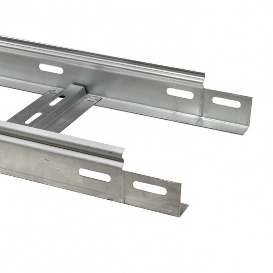 Лоток лестничный 80х200х6000-1,5 мм HDZ EKF | LT80200x6-1,5-HDZ | EKF