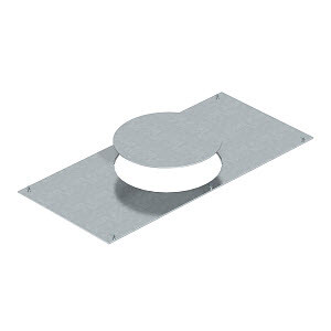 Крышка канала OKA с монтажным отверстием GESR9 400x600x4 мм (сталь) (OKA D 600 R9) | 7425124 | OBO Bettermann