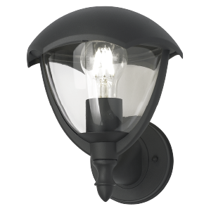 Светильник садово-парковый Aura на стену вверх 188*210*238mm, 170-240V / 50Hz, 1xE27, Max.60W, IP54 | GD027 | Gauss
