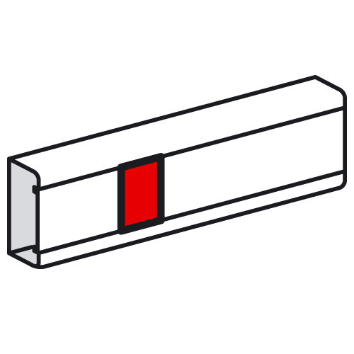 Накладка на стык крышки - для кабель-каналов Metra 160x50 | 638085 | Legrand