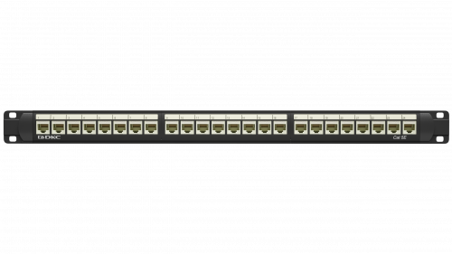 Патч-панель 19",1U,CAT5E, 24 модуля RJ45, неэкранированная | RN5PPU24 | DKC