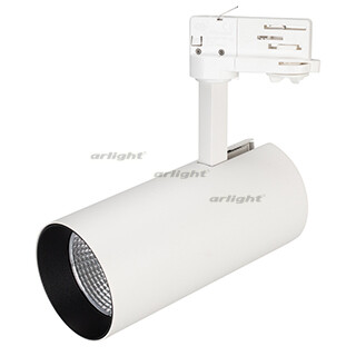 Светильник SP-POLO-TRACK-LEG-R85-15W Warm3000 (WH-BK, 40 deg) | 027455 | Arlight