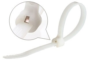 Стяжки нейлоновые КСЗ 8х400 (б) (100шт.) | 74110 | Fortisflex