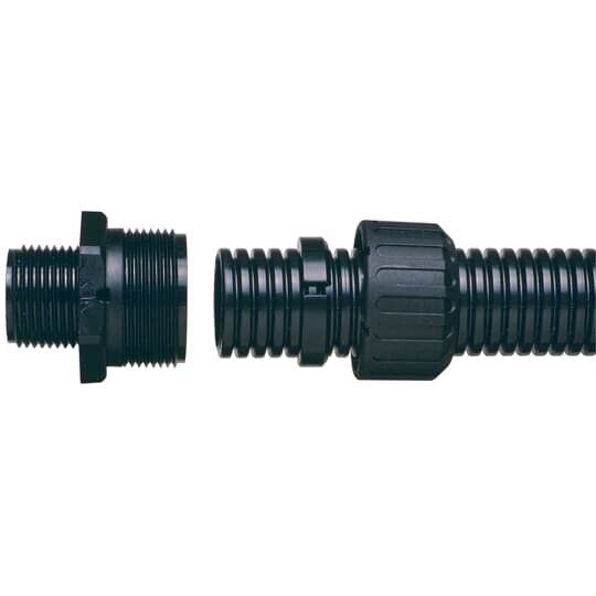 Фитинг AR42/M40/A/BL, прямой, РА66/ацеталь, черный, резьба M40, d42, 2 шт. в пачке | 7TCA296000R1470 | ABB