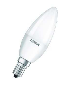 Лампа светодиодная LED BASE CLASSIC B 40 FR 5,5 W/2700K E14 | 4058075819474 | OSRAM