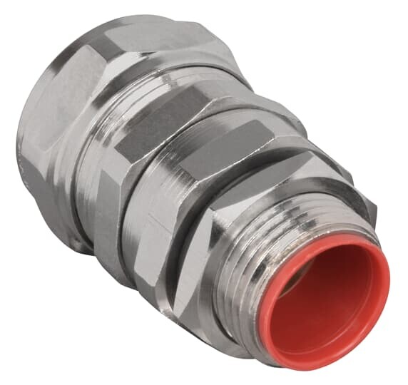 Фитинг SPL32/M32/B, прямой поворотный, никелированная латунь, резьба M32, d32, 2 шт. в пачке | 7TCA296030R0253 | ABB