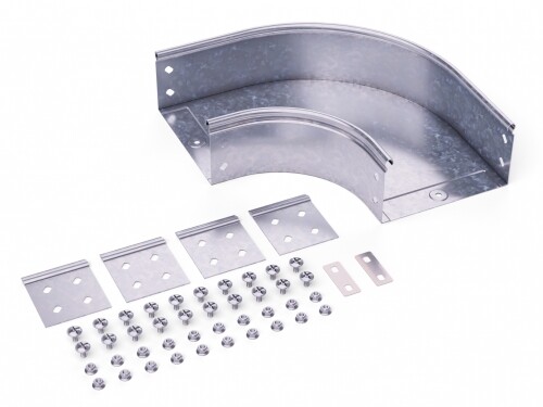 Угол CPO 90 горизонтальный 90° 600х80 в комплекте с крепежными элементами и соединительными пластинами, необходимыми для | 36028K | DKC