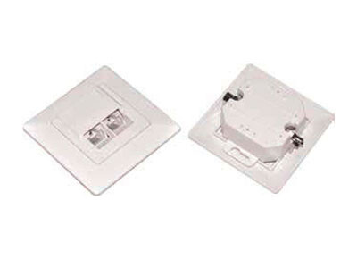 Розетка информац. для внутр. монтажа RJ45 2 порта IDC Dual | CS2-1C5EU-21 | ITK