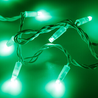 Светодиодная гирлянда ARD-STRING-CLASSIC-10000-WHITE-100LED-FLASH GREEN (230V, 7W) | 025816 | Arlight