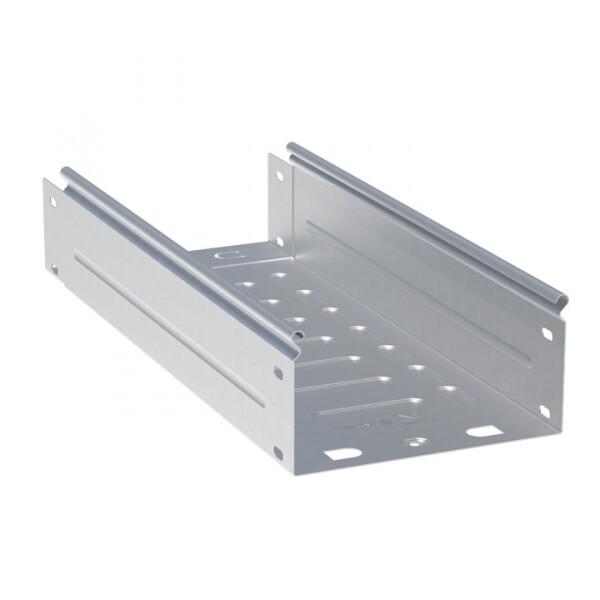 Лоток неперфорированный металлический 50х100х3000-0,7мм (24м) RAL EKF | L5010000-RAL | EKF