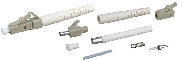 Коннектор клеевой FK-STD-LC/SA-SM-UPC-BK-S3-BK LC/UPC, SM (для одномодового кабеля), simplex, 3.0мм, черный | 248489 | Hyperline