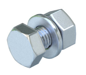 Комплект Болт+Шайба+Гайка M8x30 (SKS 8X30 F) | 3158640 | OBO Bettermann