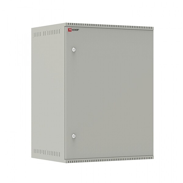 Шкаф телекоммуникационный настенный 15U (600х450) дверь металл, Astra E серия EKF PROxima | ITB15M450E |
