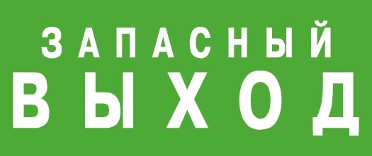 Светильник аварийного освещения ЭЗ "Запасный выход" (150х300) | 1002150300 | АСТЗ