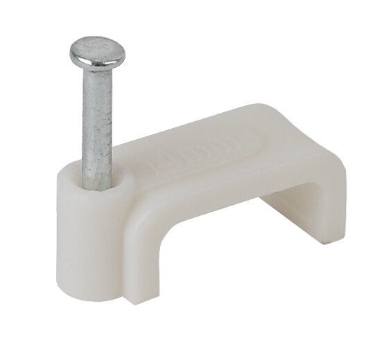 ЭРА Скоба 7мм плоская пластиковая (50шт) (500/12000) | Б0038906 | ЭРА