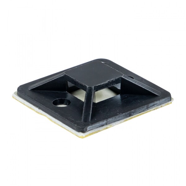 Площадка самоклеящаяся (40х40мм.) черная (100шт.) | plc-40x40-b | EKF