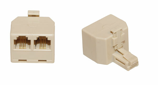 Разветвитель DA-6P4C "T" с 6p4c на два USOC | 18805 | Hyperline