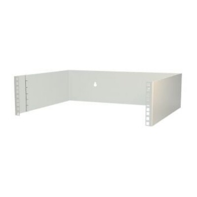 Кронштейн настенный WZ-2522-08-02-011 серии RNO для 19" оборудования,в.- 3U,г.- 400мм,раскладывающийся,сер. (RAL 7035) (2522-8-2-2) | 19377 | Zpas