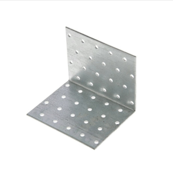 Уголок крепежный равносторонний 80х60х60x2, оцинкованный - накл. | 126388 | Tech-KREP