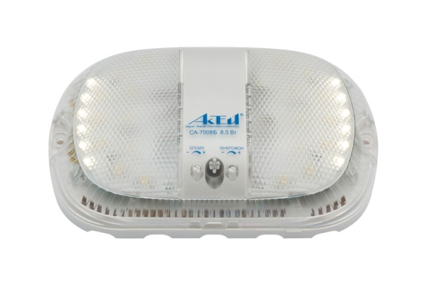 Светильник светодиодный пылевлагозащищенный для ЖКХ с БАП "Персей" СА-7008Б 8,5Вт 5000К IP30 | СА-7008Б | АКТЕЙ