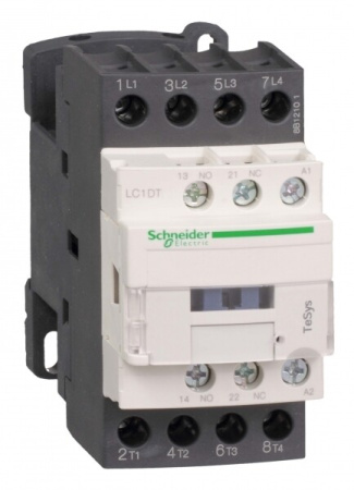 КОНТАКТОР D 4P (4НО),АС1 32 А,НО+НЗ,220V 50/60ГЦ | LC1DT32M7 | Schneider Electric