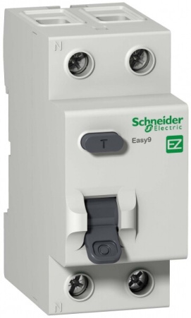 Выключатель дифференциальный (УЗО) EASY 9 2п 40А 30мА тип AC | EZ9R34240 | Schneider Electric