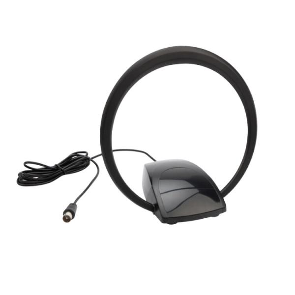 Антенна комнатная «Активная» для цифрового телевидения DVB-T2, Ring-50 | 34-0721 | REXANT