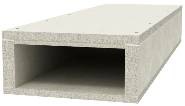 Огнестойкий кабельный канал с крышкой IE90105x260мм (BSK 091026) | 7215166 | OBO Bettermann