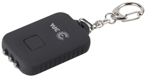 Фонарь брелок 1хLED аккумулятор Li-ion с солнечной батареей B27 пластик | C0030363 | ЭРА